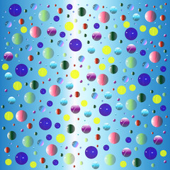 Blue abstract background.