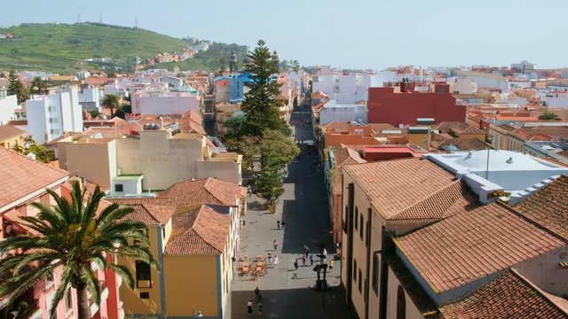San Cristobal de la Laguna, Santa Cruz de Tenerife &ndash; Timelapse aus dem Stadtzentrum der ehemaligen Hauptstadt der Kanareninsel Teneriffa.