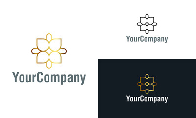 Creative ornament logo design template. Universal ornament vector logo. Creative vector emblem, for icon or design concept.