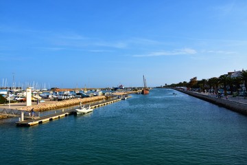 landscape in Lagos city - Portugal 01.Nov.2019