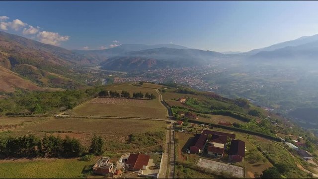 Sunrise at Bocono. Trujillo State, Venezuela