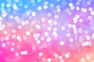 Background bokeh light holiday decoration, magic xmas.