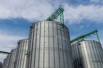 Granary specially equipped place for long-term storage of grain