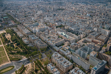 view from eiffel tower