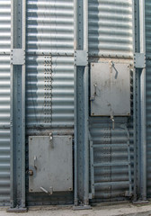 Granary specially equipped place for long-term storage of grain