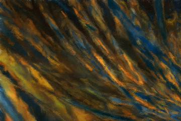 Psychedelic visual art abstract design pattern background, good for decorate banner, flyer, textile and fabric, canvas and paper print, craft hand drawn texture template, surreal form in bright colors