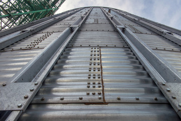 Granary specially equipped place for long-term storage of grain