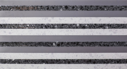 ceramic tile with abstract linear pattern