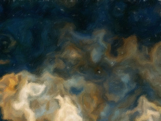 Surreal graphic fractal background. Creative design elements artwork. Digital modern art. Big size print pattern. Multicolored fantasy abstraction. Template for decor unusual production.