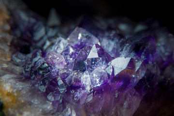 geologic amethyst druse