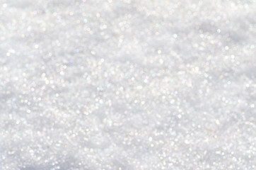 Obraz premium Snowy abstract white background, winter frosty landscape, festive mood concept