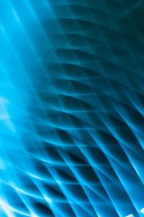 Abstract photography blue white lines