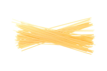 Pasta isolated on the white background.