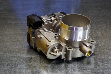 The new original high quality throttle valve with electronic control air supply to the engine on a...