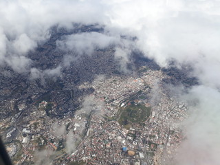 aerial view of tegucigalpa