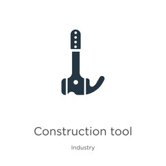Construction tool icon vector. Trendy flat construction tool icon from industry collection isolated on white background. Vector illustration can be used for web and mobile graphic design, logo, eps10