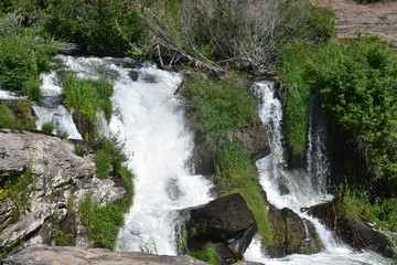 Fototapeta premium waterfall in deep forest