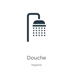 Fototapeten Douche icon vector. Trendy flat douche icon from hygiene collection isolated on white background. Vector illustration can be used for web and mobile graphic design, logo, eps10 © Premium Art