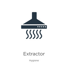 Extractor icon vector. Trendy flat extractor icon from hygiene collection isolated on white background. Vector illustration can be used for web and mobile graphic design, logo, eps10