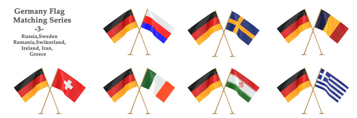 Germany Flag Matching Series 3