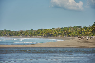 La Sirena station beach in Corcovado National Park, Costa Rica
