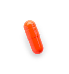 Color pill on white background