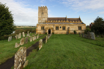 Fototapeta na wymiar Church Stowe of Northamptonshire, England