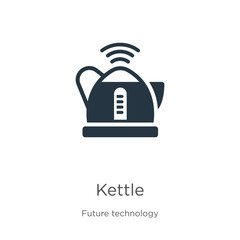 Kettle icon vector. Trendy flat kettle icon from future technology collection isolated on white background. Vector illustration can be used for web and mobile graphic design, logo, eps10