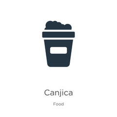 Canjica icon vector. Trendy flat canjica icon from food collection isolated on white background. Vector illustration can be used for web and mobile graphic design, logo, eps10