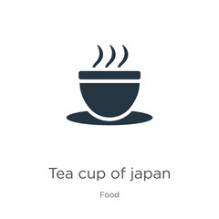 Tea cup of japan icon vector. Trendy flat tea cup of japan icon from food collection isolated on white background. Vector illustration can be used for web and mobile graphic design, logo, eps10