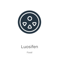 Luosifen icon vector. Trendy flat luosifen icon from food collection isolated on white background. Vector illustration can be used for web and mobile graphic design, logo, eps10