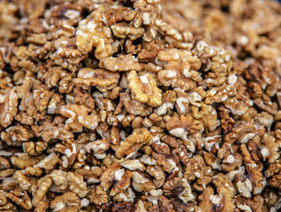 Natural background mix nut