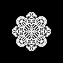 Mandala Ornament Vector Illustration
