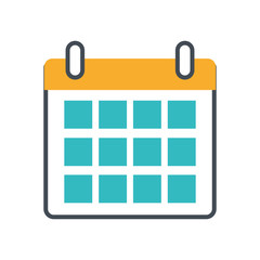 calendar reminder date isolated icon