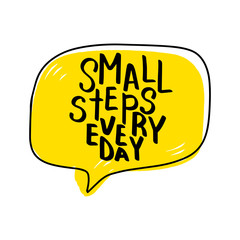 Vector calligraphy illustration isolated on white background. 