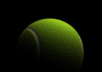 Single tennis ball - 304237896
