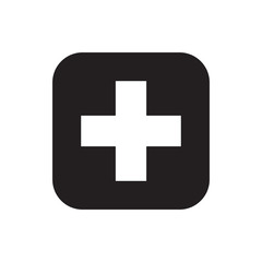 Obraz premium first aid box icon logo collection