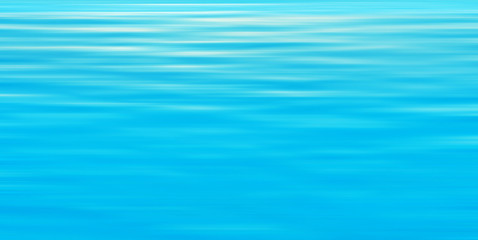 Fototapeta na wymiar Blue blurred abstract background of water