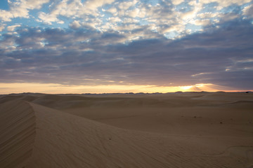 Plakat Desert landscape on Egypt