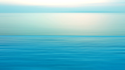 Motion blurred background of refraction in the sea