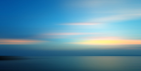 Motion blurred background of refraction in the sea