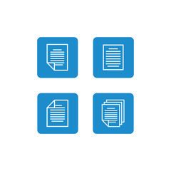 document icon vector design symbol