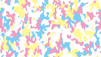 Camouflage background. Seamless pattern.Vector. 迷彩パターン