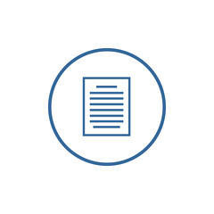 document icon vector design symbol