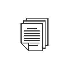 document icon vector design symbol