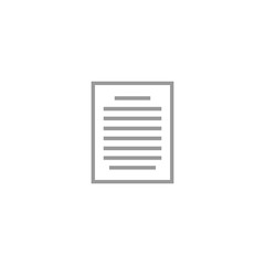 document icon vector design symbol