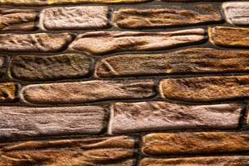Stone pattern background broun