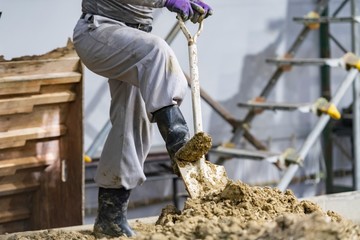 現場で働く職人