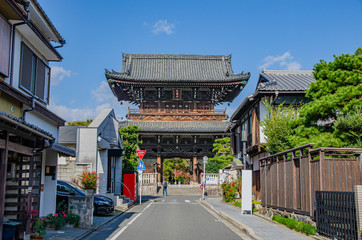Fototapeta premium Świątynia Kyoto Kiyoji
