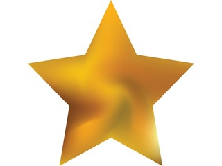 Modern background in the form of pentagram.